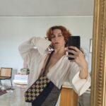 Borsa sartoriale con cravatte in Pura Seta