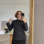Giacca vintage in Pura Lana gessata by Max & Co ( Max Mara) tg 40