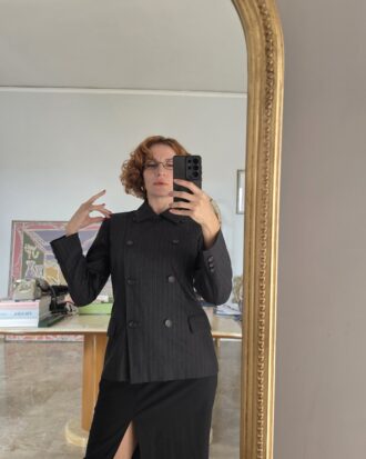 Giacca vintage in Pura Lana gessata by Max & Co ( Max Mara) tg 40