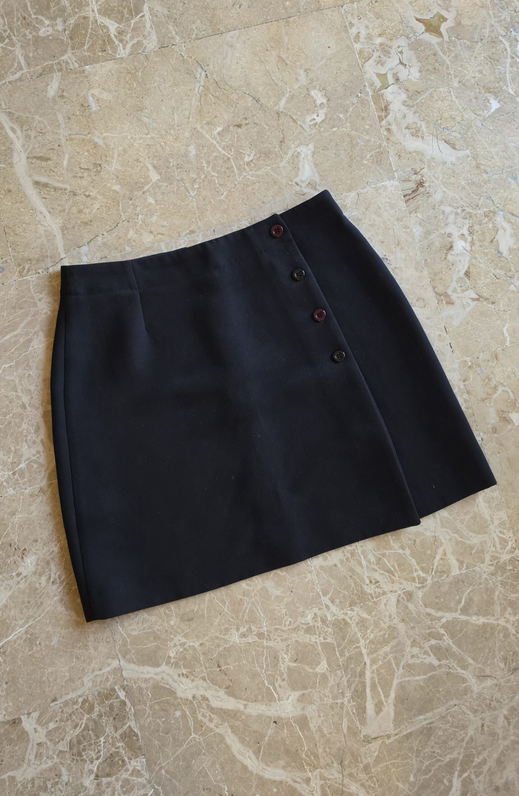 Mini Gonna vintage con spacco by Sportstaff tg 40/42