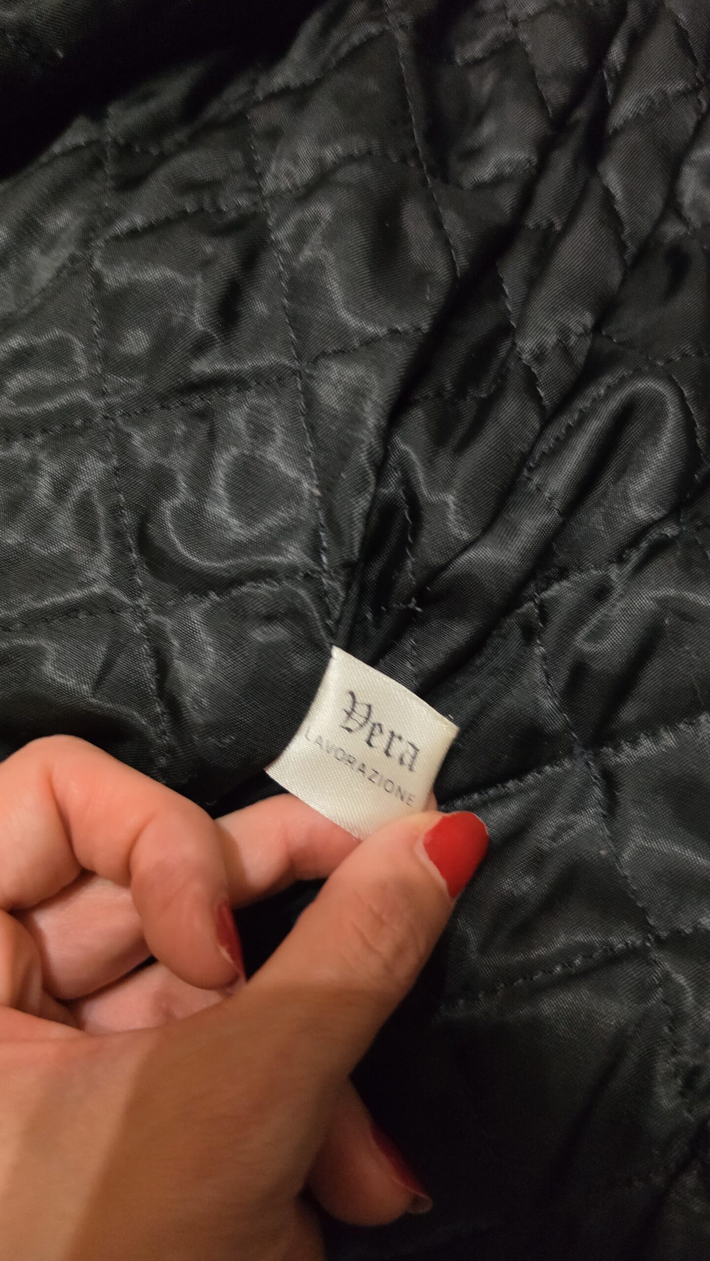 Giacca vintage artigianale in vera e pregiata pelle nera - immagine 10