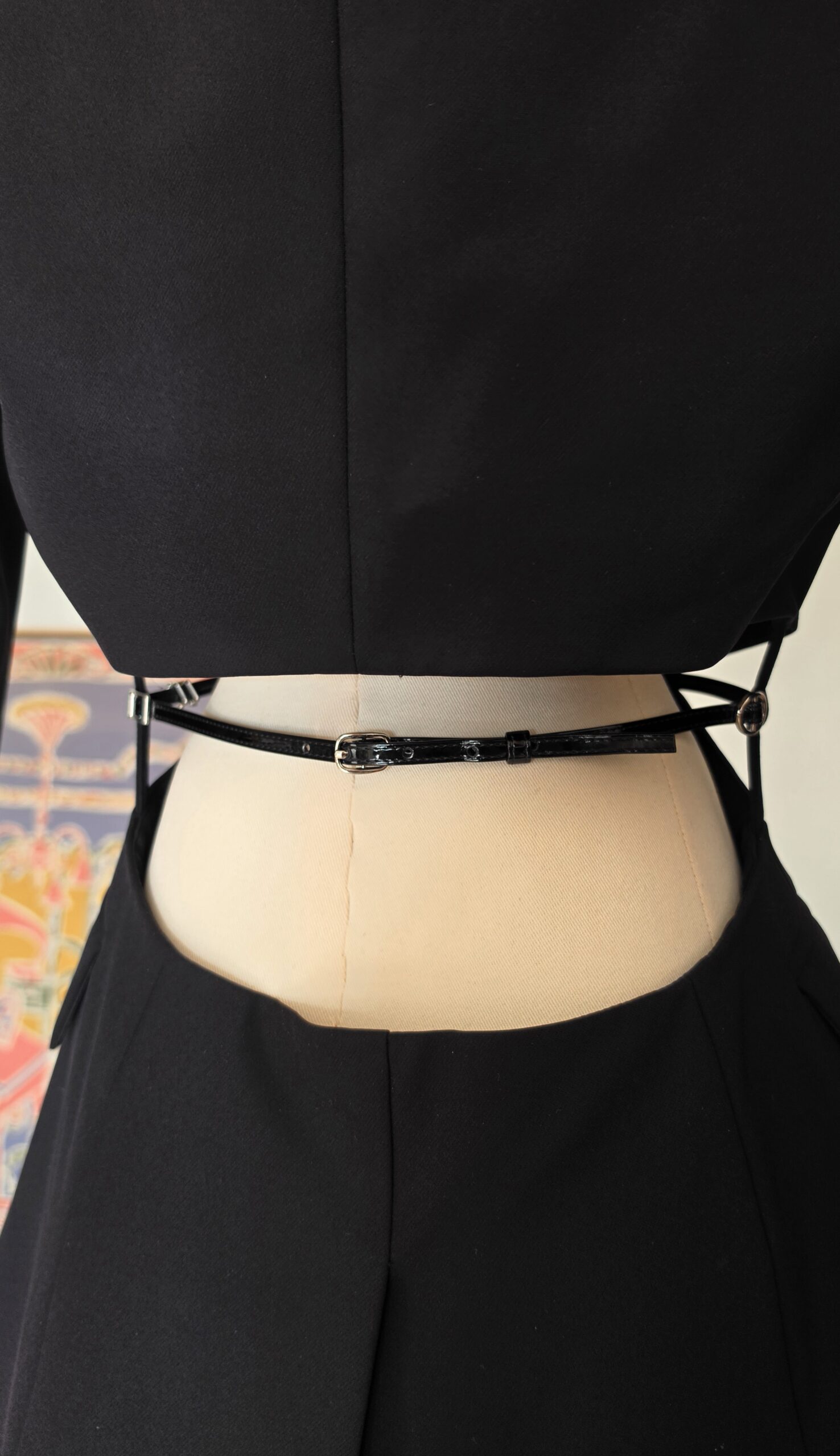 Giacca dettagli bondage nuova con etichetta by Krizia tg 40 - immagine 12