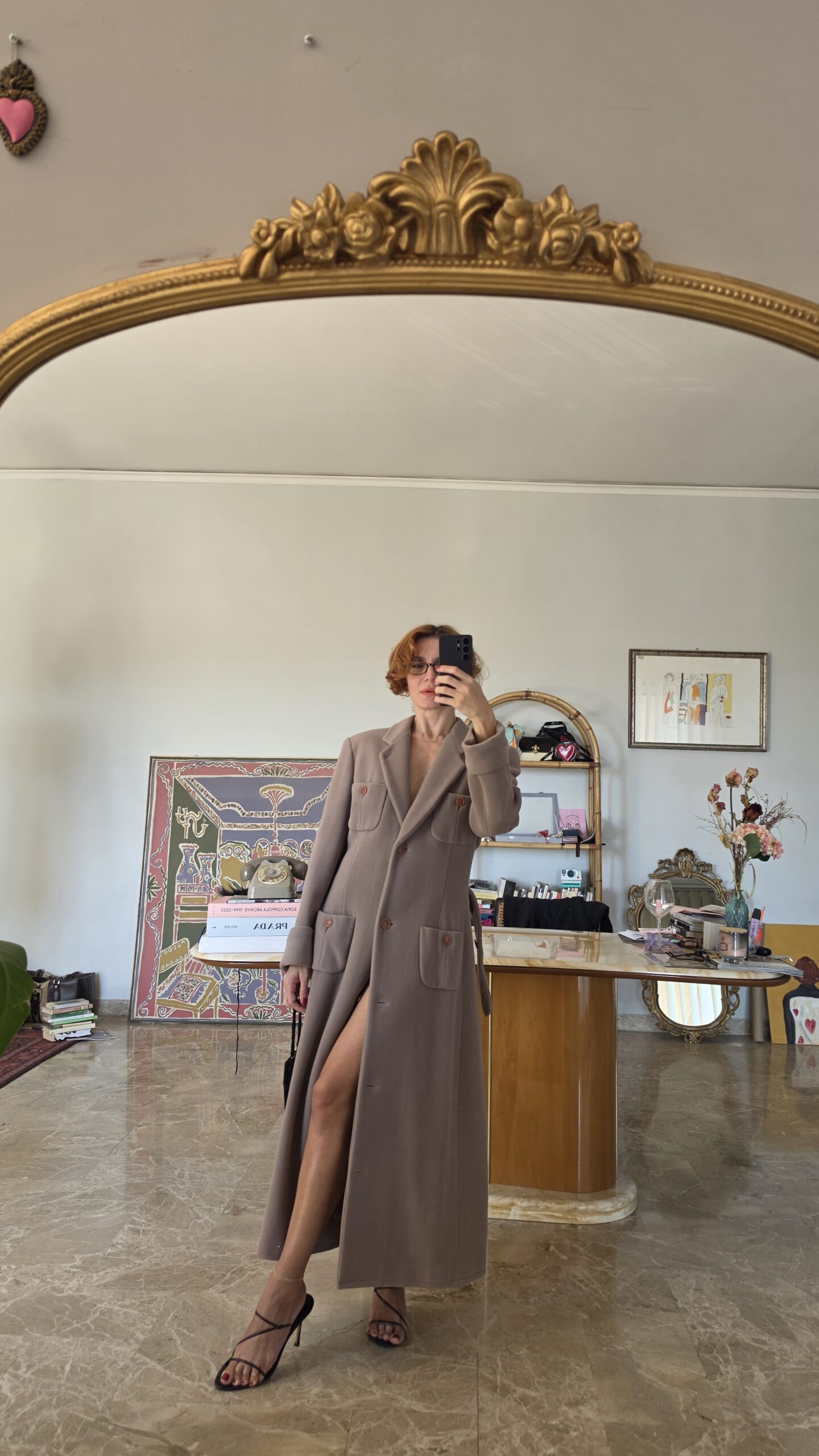 Cappotto vintage d'archivio fine anni 80 by Emporio Armani tg 40/42 - immagine 2