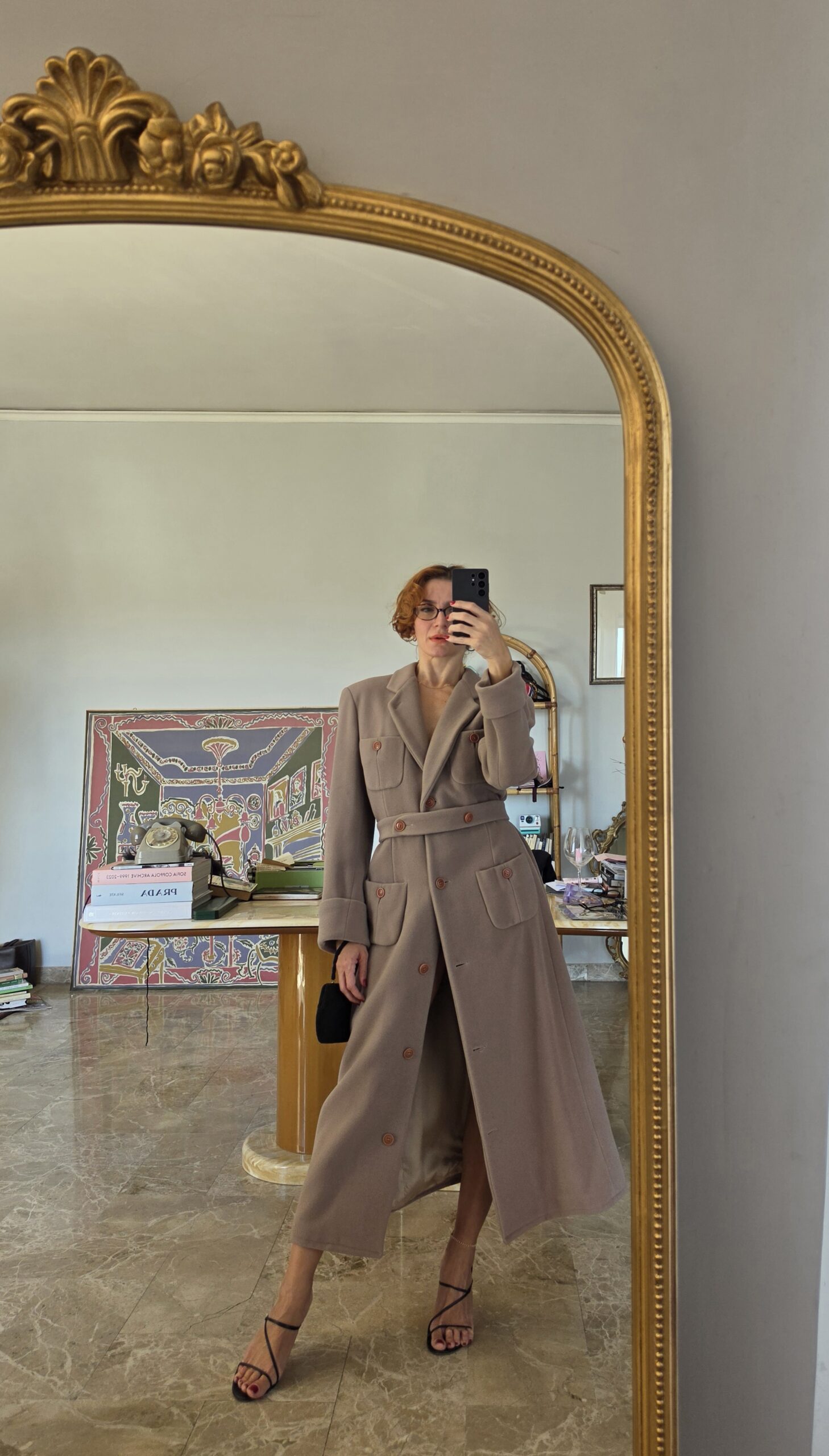 Cappotto vintage d'archivio fine anni 80 by Emporio Armani tg 40/42 - immagine 3