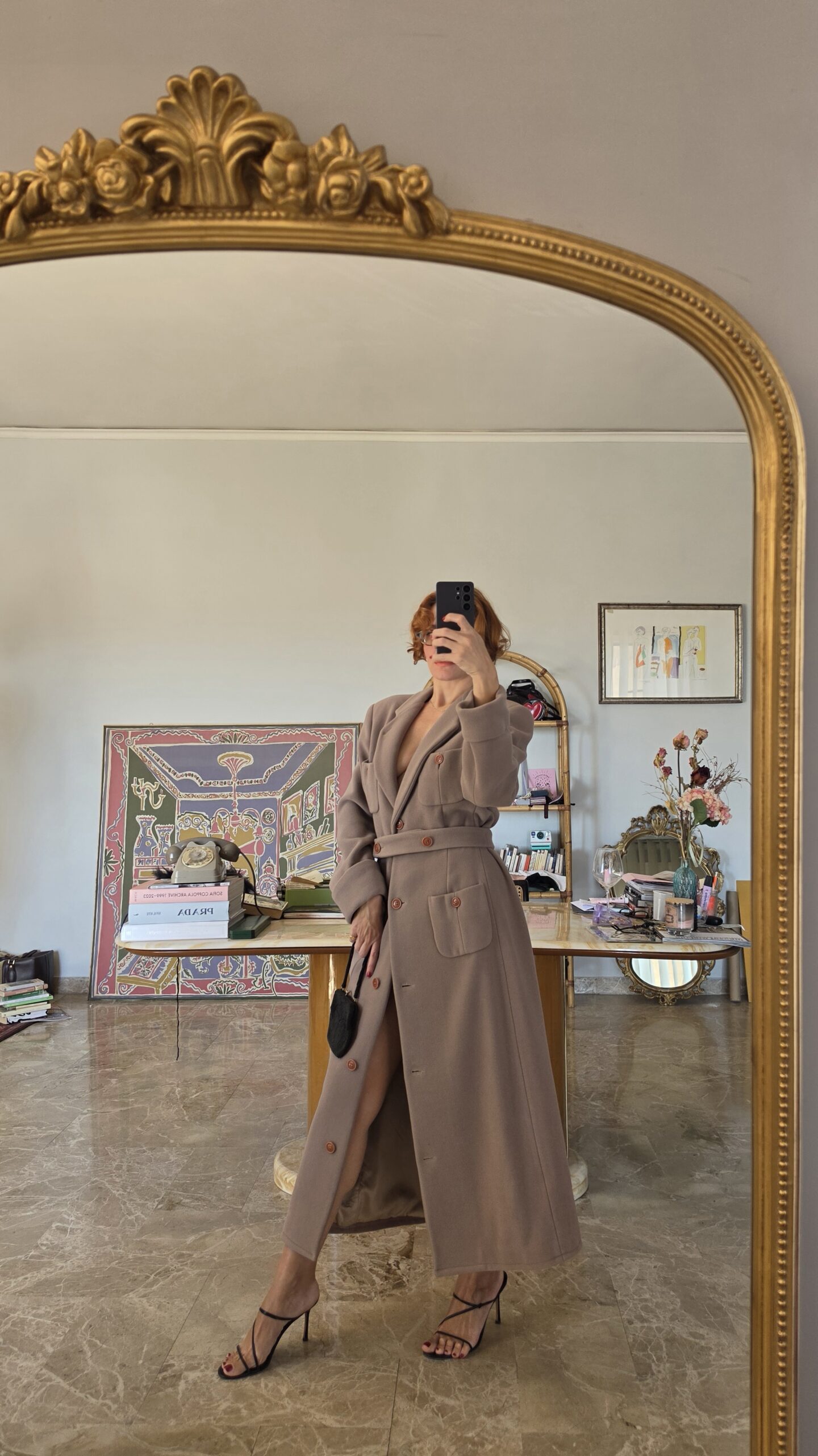 Cappotto vintage d'archivio fine anni 80 by Emporio Armani tg 40/42 - immagine 5