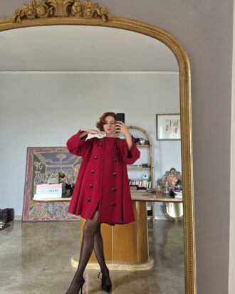 Cappotto vintage d'archivio fine anni 80 by Gianfranco Ferré prima linea tg 40