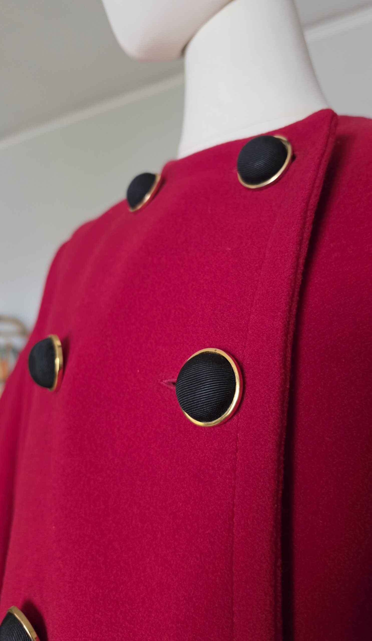 Cappotto vintage d'archivio fine anni 80 by Gianfranco Ferré prima linea tg 40 - immagine 8