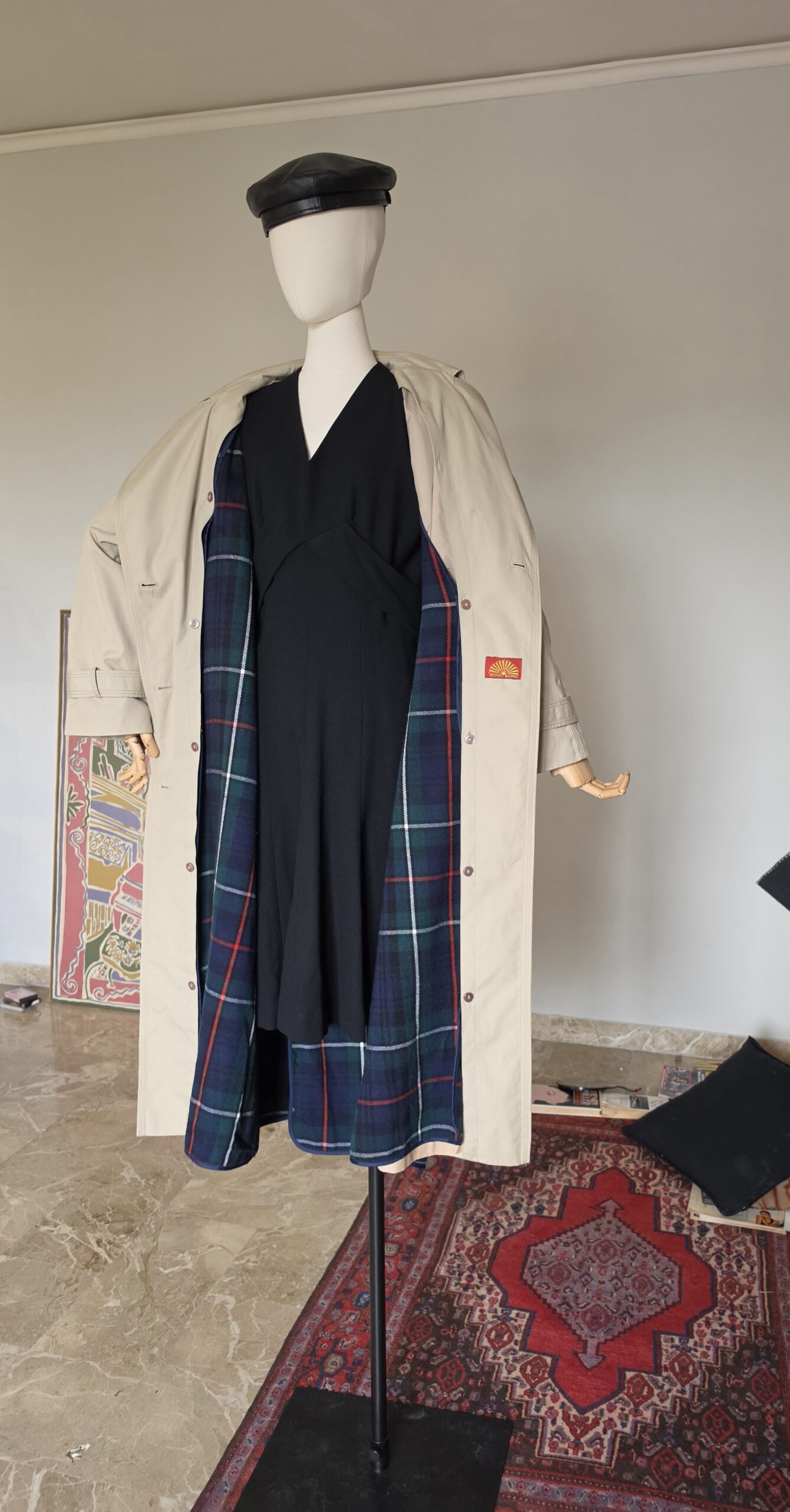Trench orientale Hong Kong vintage anni 70 - immagine 12