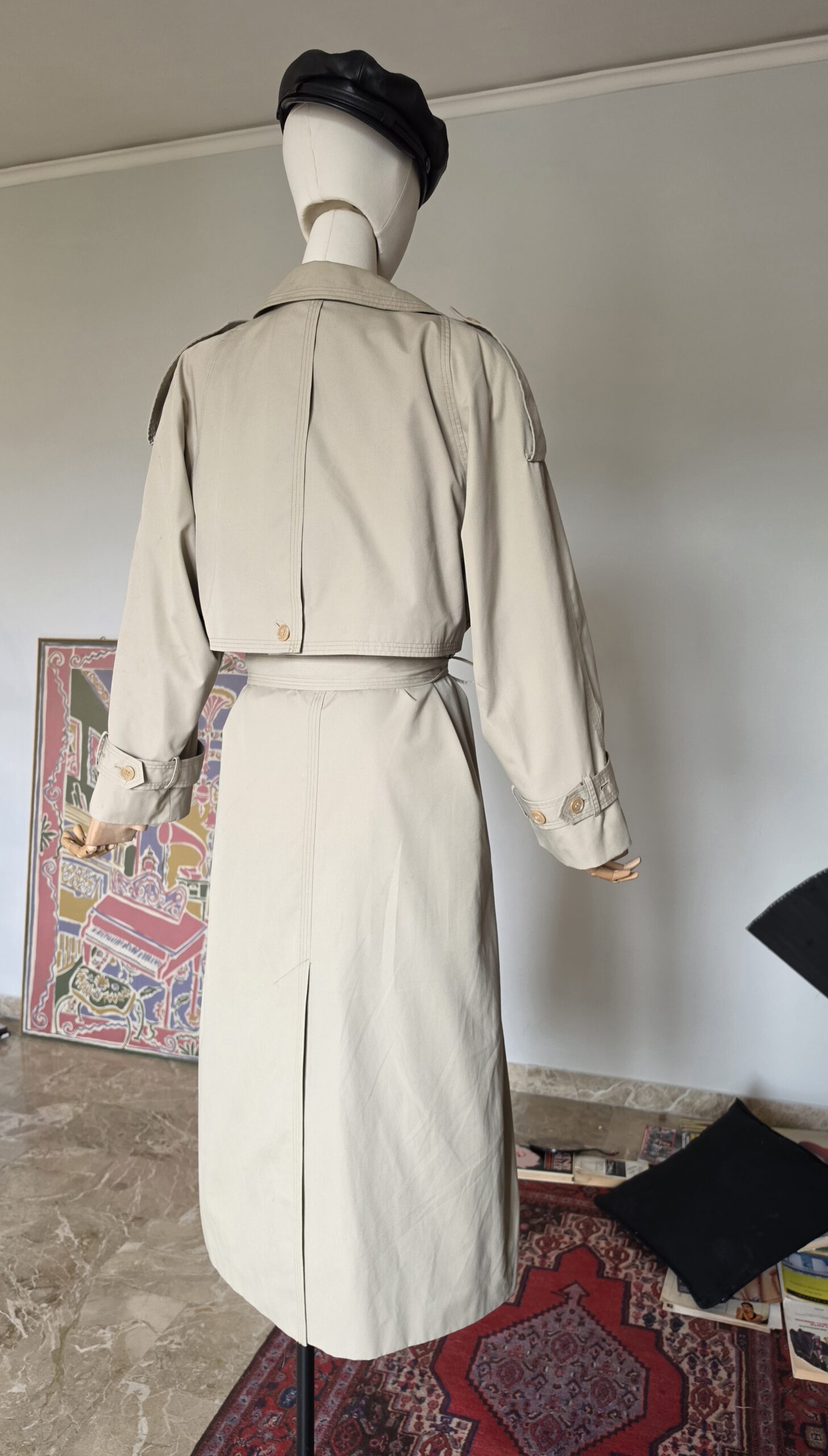 Trench orientale Hong Kong vintage anni 70 - immagine 14