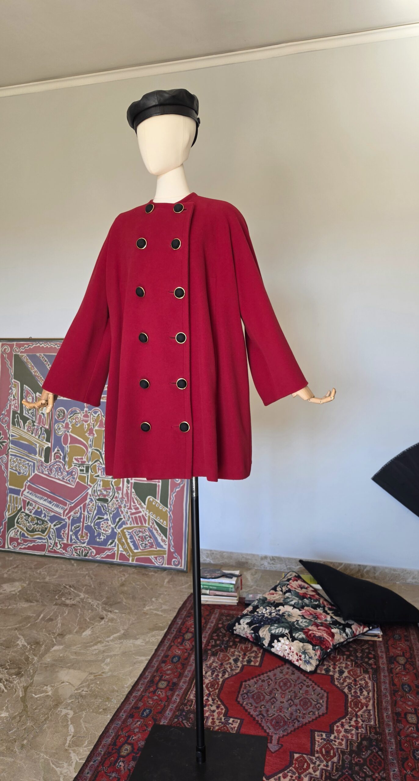 Cappotto vintage d'archivio fine anni 80 by Gianfranco Ferré prima linea tg 40 - immagine 10