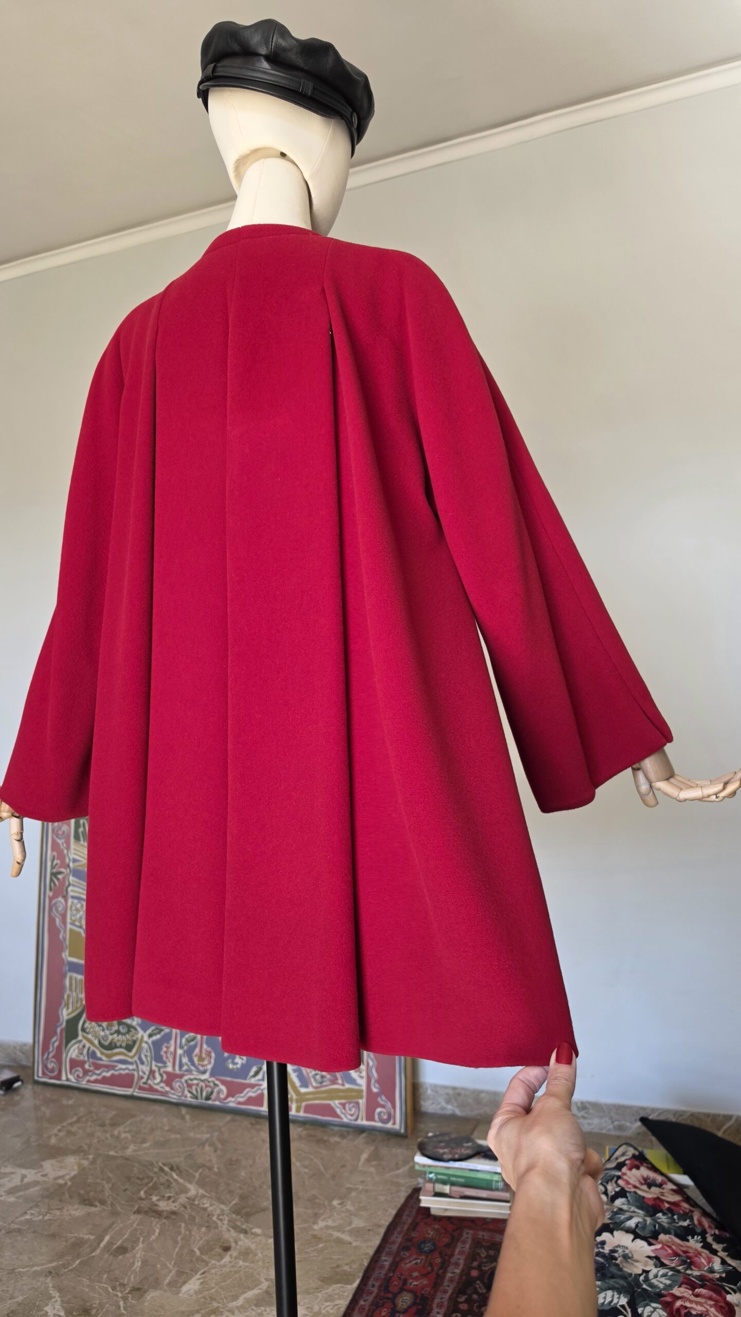 Cappotto vintage d'archivio fine anni 80 by Gianfranco Ferré prima linea tg 40 - immagine 14