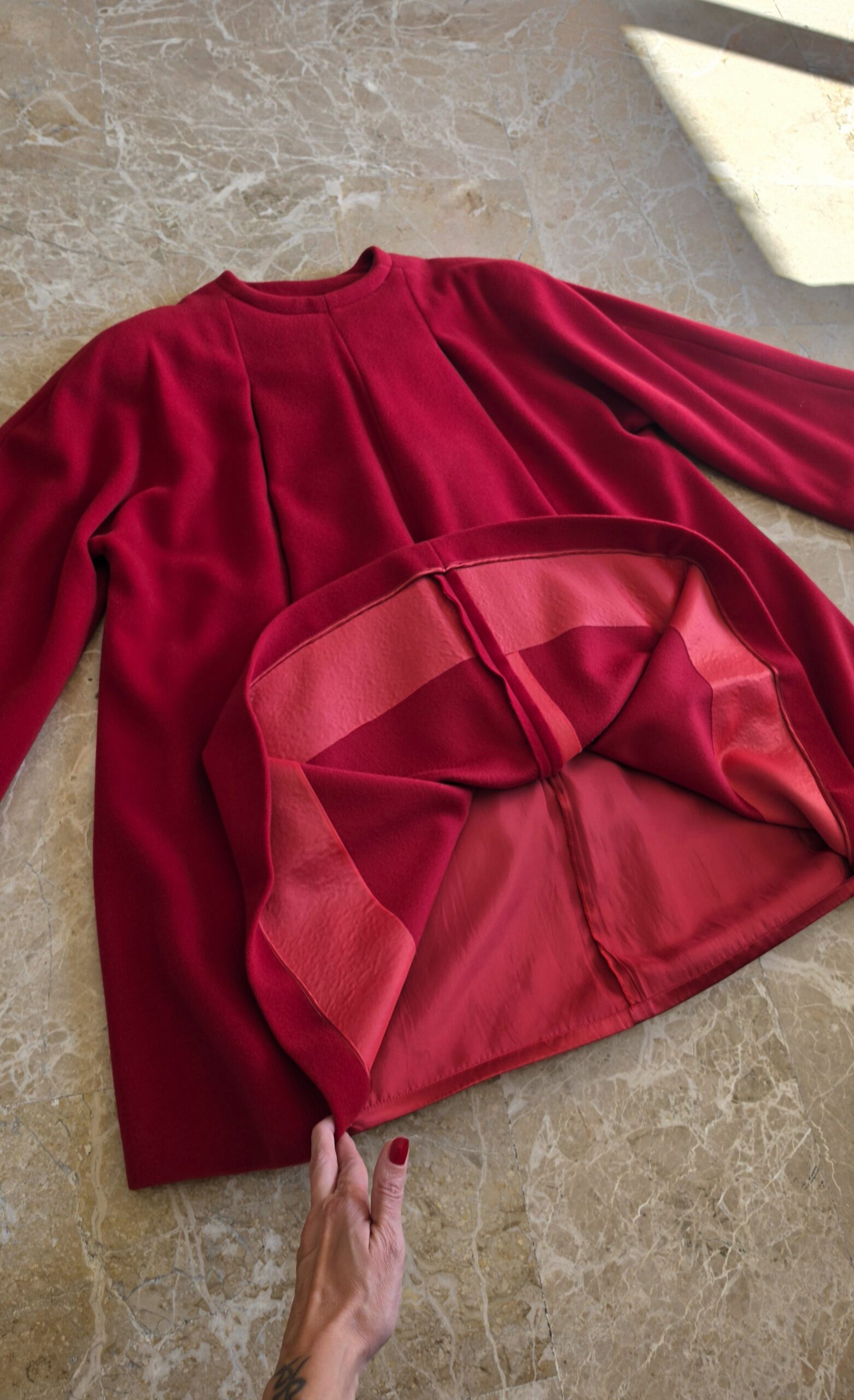 Cappotto vintage d'archivio fine anni 80 by Gianfranco Ferré prima linea tg 40 - immagine 12