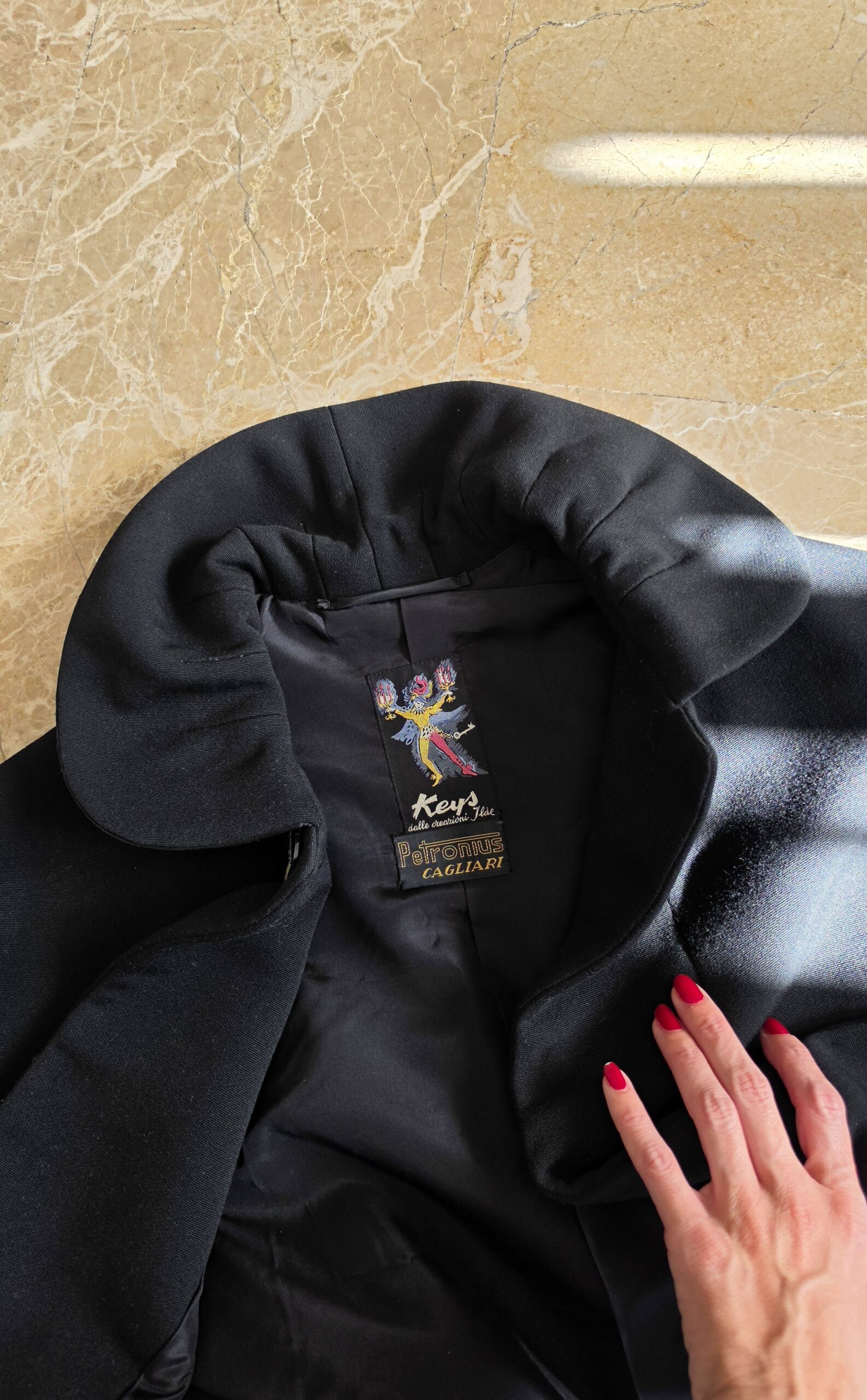 Cappotto autentico cimelio vintage anni 60 - immagine 5