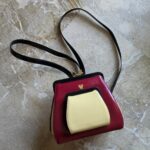 Borsa /zaino vintage anni 90 by Moschino in pelle spazzolata